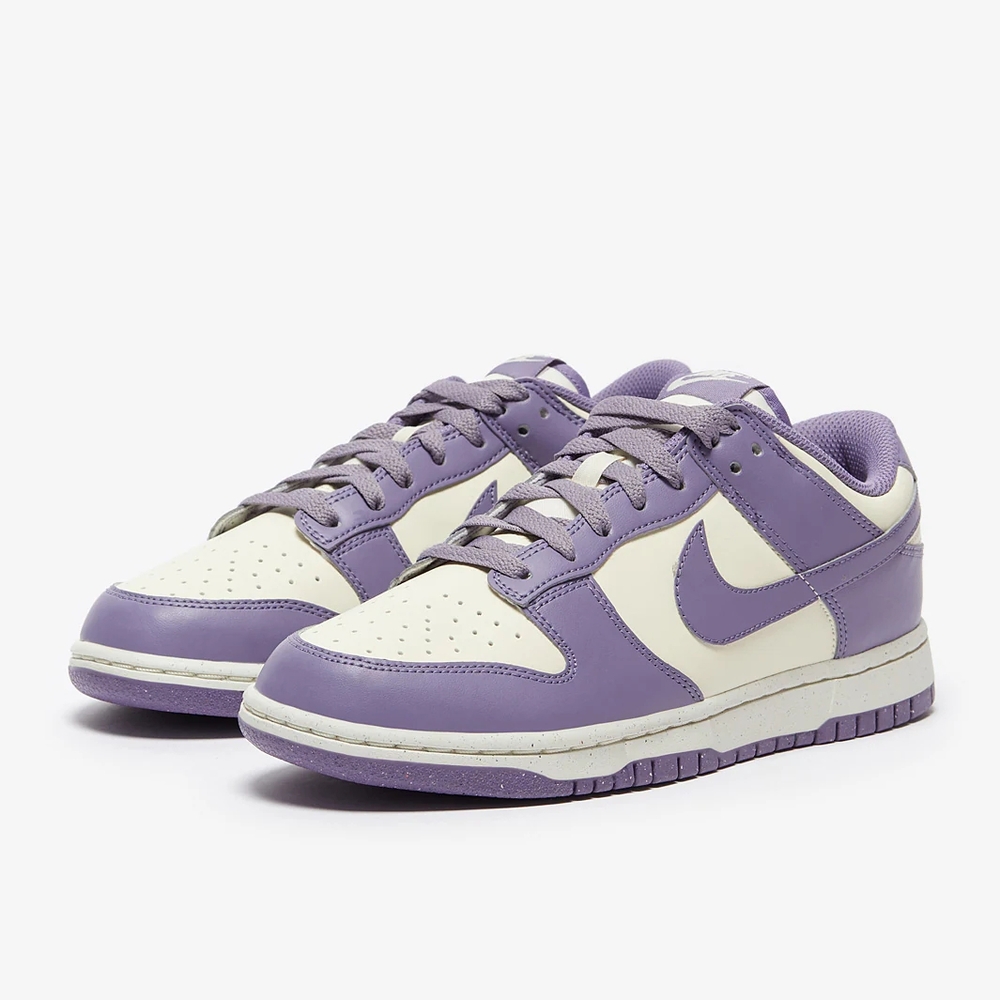 Nike Women's Dunk Low Shoes in Purple and Cream